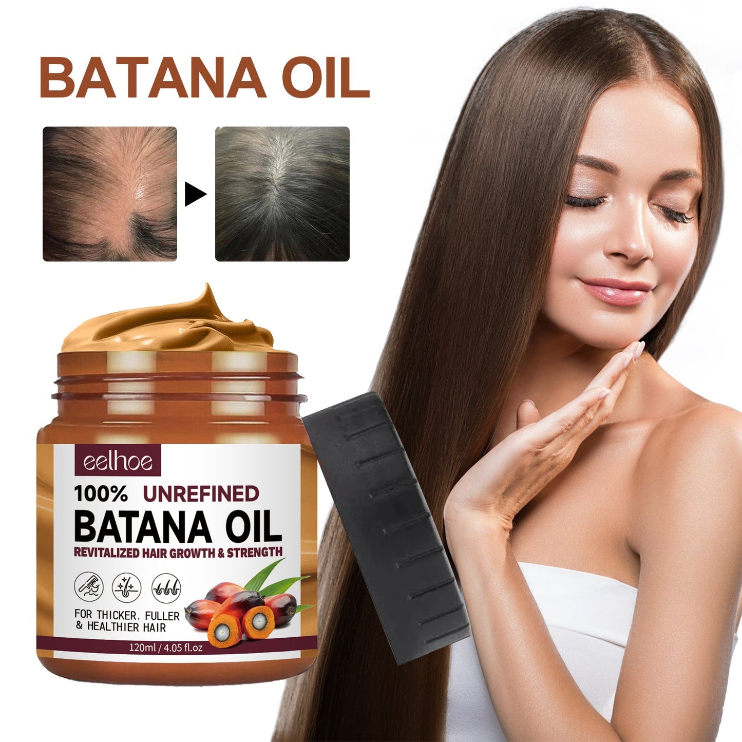 Batana Oil Conditioner Moisturizes, Repairs