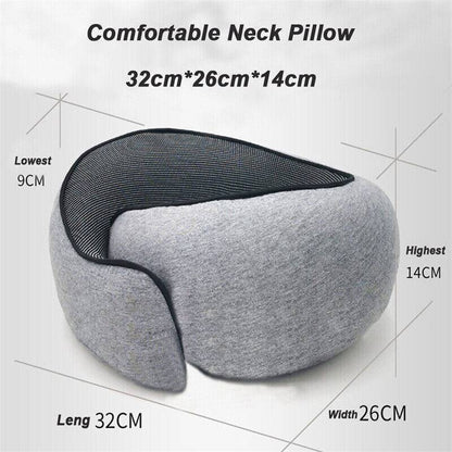 Travel Neck Pillow Memory Foam U-shaped